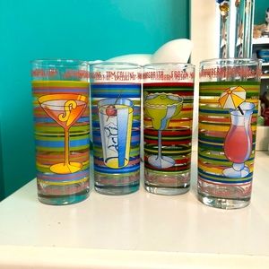 Set of 4 tumblers NWOT